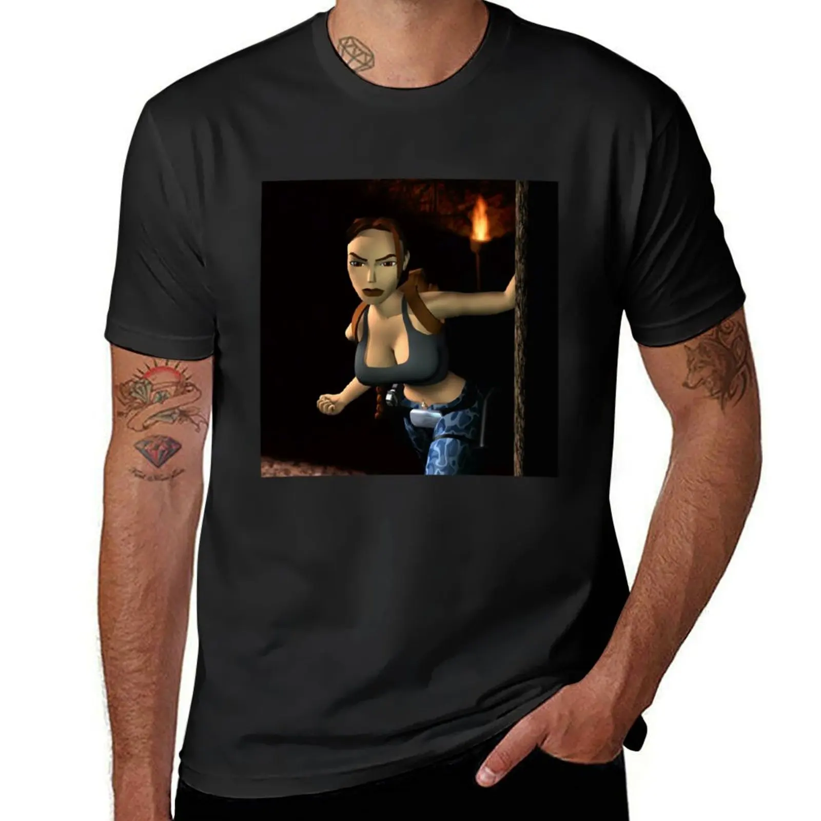 

Tomb Raider III Adventures of Lara Croft T-Shirt shirts graphic tees for a boy mens graphic t-shirts funny