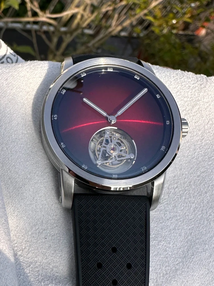 Customized Men's Mechanical Watch MC-03 Series CAL.0031 Flying Tourbillon Mechanical Watch Hand Carved Night Light