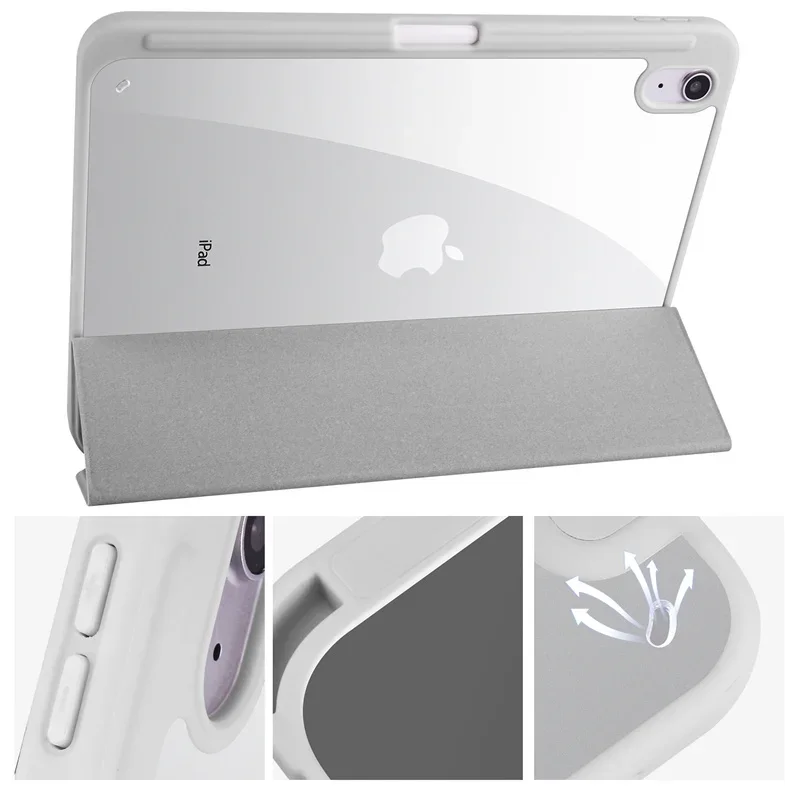 Case for IPad 11th A16 2025 10th Generation 10.9 Clear Hard Back Shell Funda Capa for Apple IPad Air 7 6 5 4 Gen 7 8 9 10.5 Inch