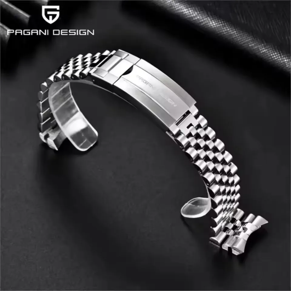 Pagani carefully designed stainless steel strap (suitable for PD1661, 1662, PD1651, PD1644) Tableband width 20mm, length 220mm