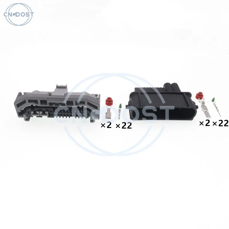 1 Set 24 Way 6189-7426 90980-12A92 Auto Headlight Assembly Wire Socket AC Assembly Car Wiring Plug For Toyota Lexus TS