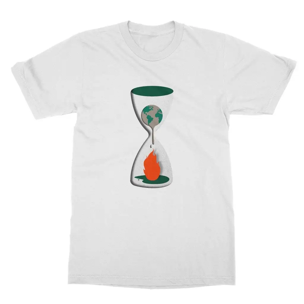 Earth Pollution in Hourglass Classic T-shirt Sustainability