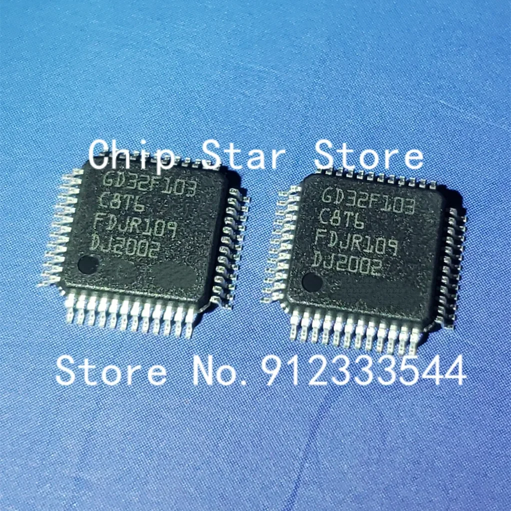 5-100pcs  GD32F103C8T6  GD32F103  LQFP48 100%New And Original
