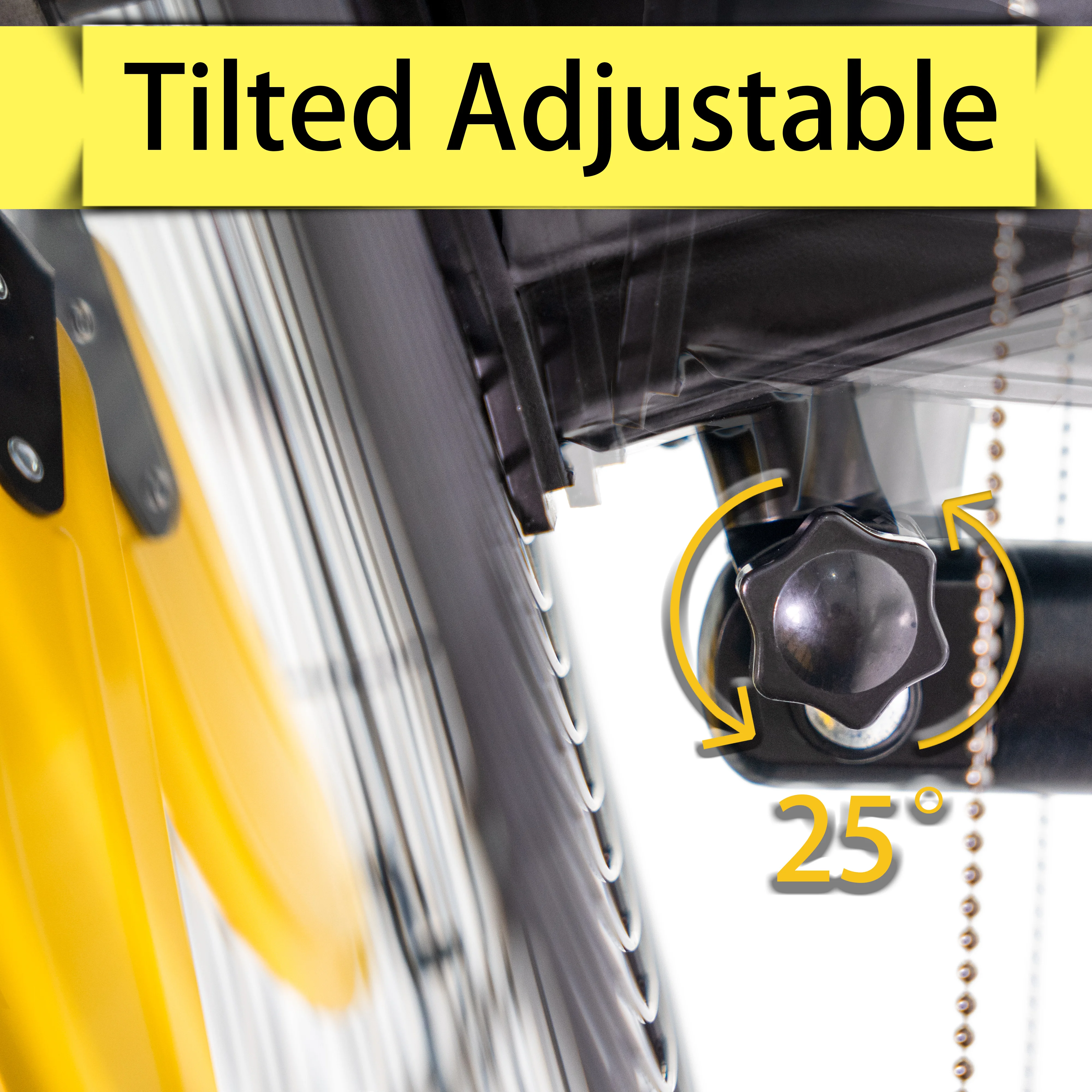 مروحة حائط متأرجحة مقاس 20 بوصة من HiCFM، مراوح متجر صناعية عالية السرعة مثبتة على الحائط شديدة التحمل