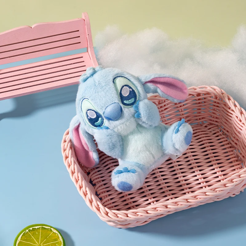 Disney Stitch Vacation Series Backpack Pendant Plush Toys Cartoon Cute Doll keyring Throw Pillow Children's Toys Gift