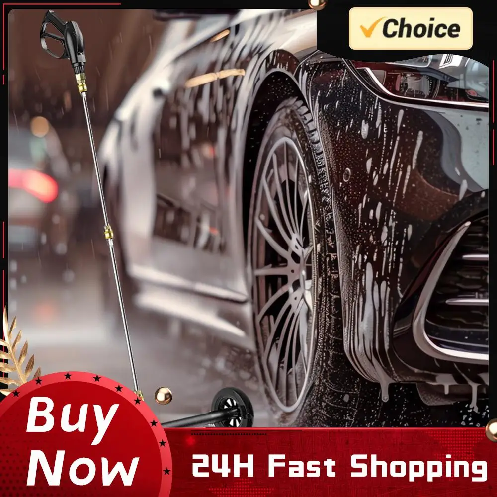 

22 Inch Undercarriage Surface Cleaner Extendable 3-Wand Water Broom Under Car Chassis Floor Wash Underbody Cleaning Water Broom