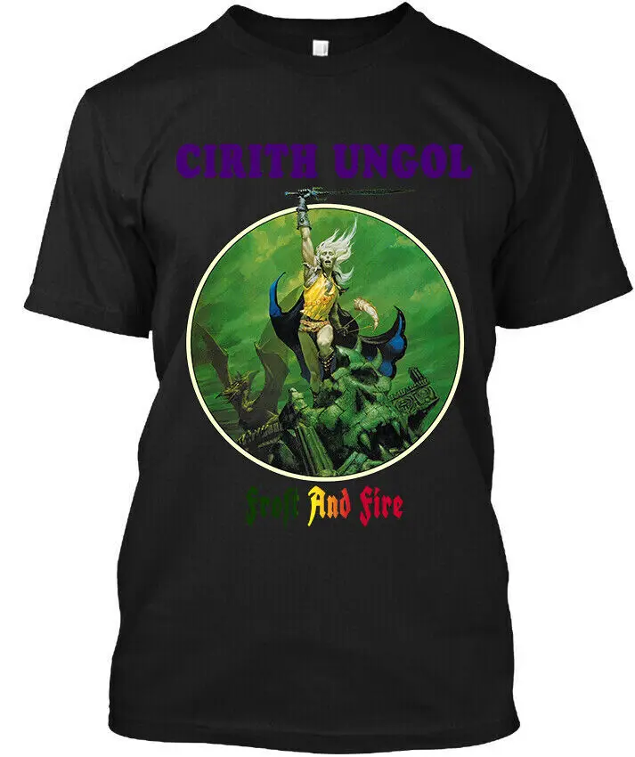 NEW! POPULAR! Cirith Ungol Frost and Fire American Music Graphic T-Shirt S-4XL