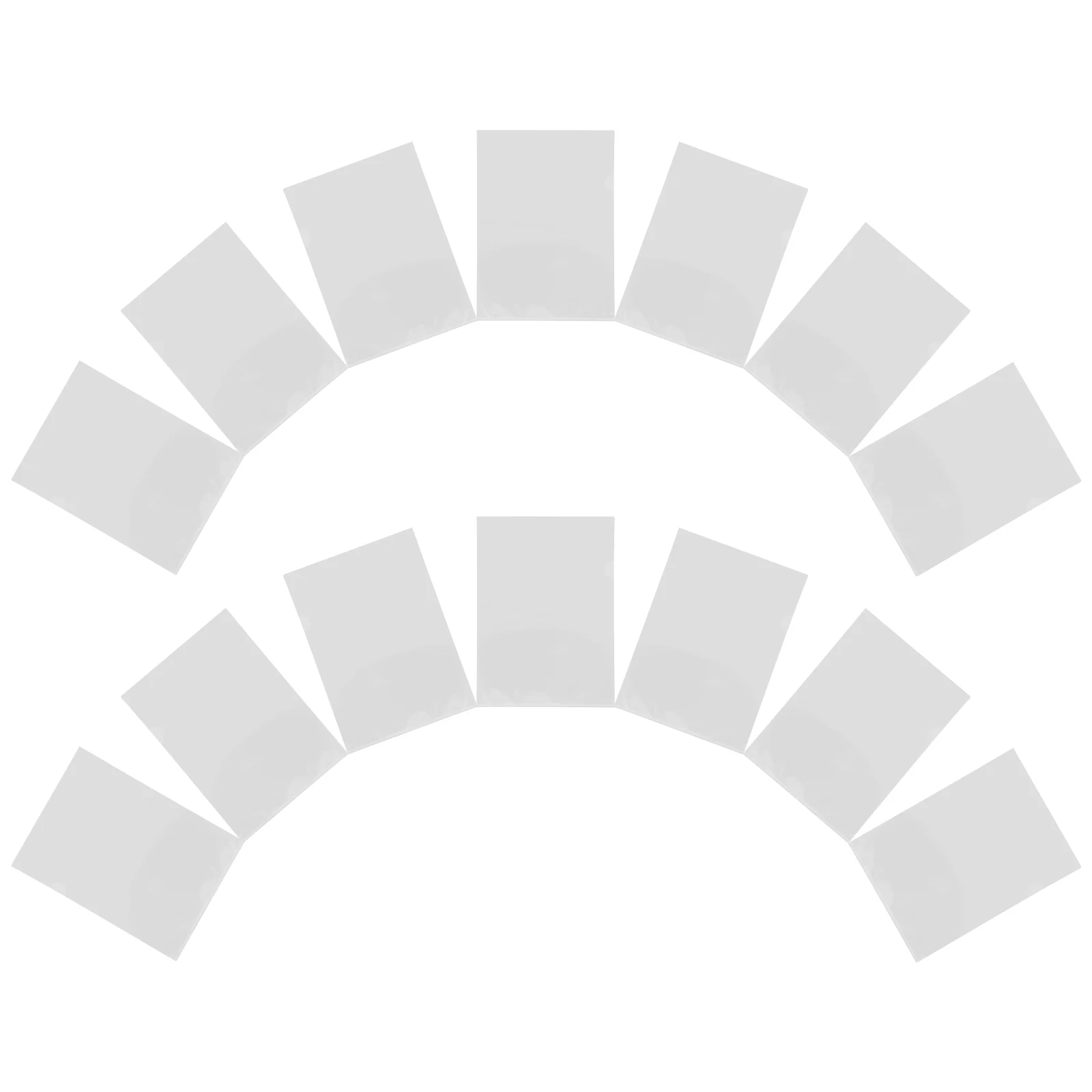 

100pcs A4 File Folder Clear Plastic Document Holder Large Capacity Waterproof For Office School Stationery Organizer L-Shaped