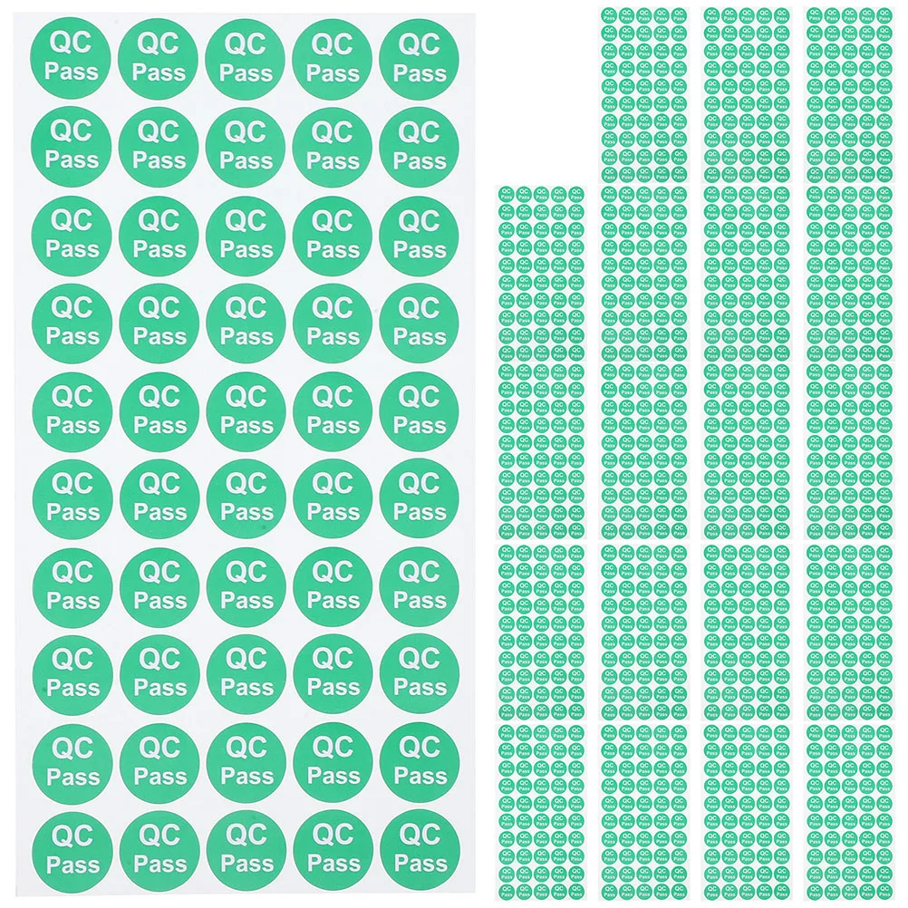 

1000 Pcs Stickers Quality Inspection Pass Label Testing Equipment Labels Adhesive Passed