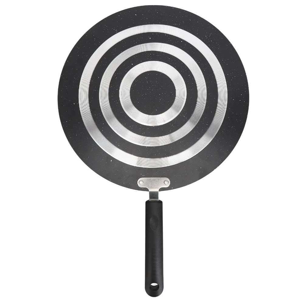 

Nonstick Crepe Pan Aluminum Alloy Versatile Pancake Griddle Durable Detachable Handle Skillet Pan
