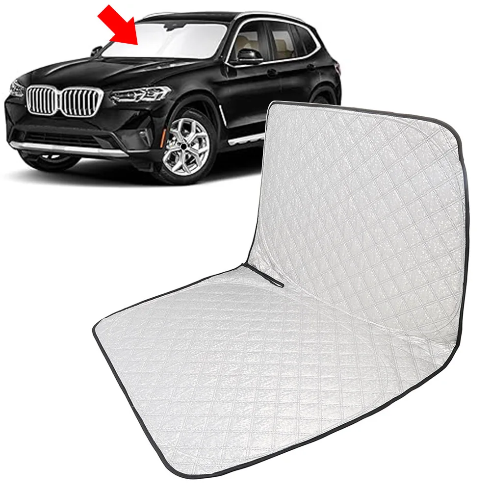 

Car Foldable Front Windshield Sun Shade Visor Protector Custom For BMW X3 2018-2024 Wear Resistant