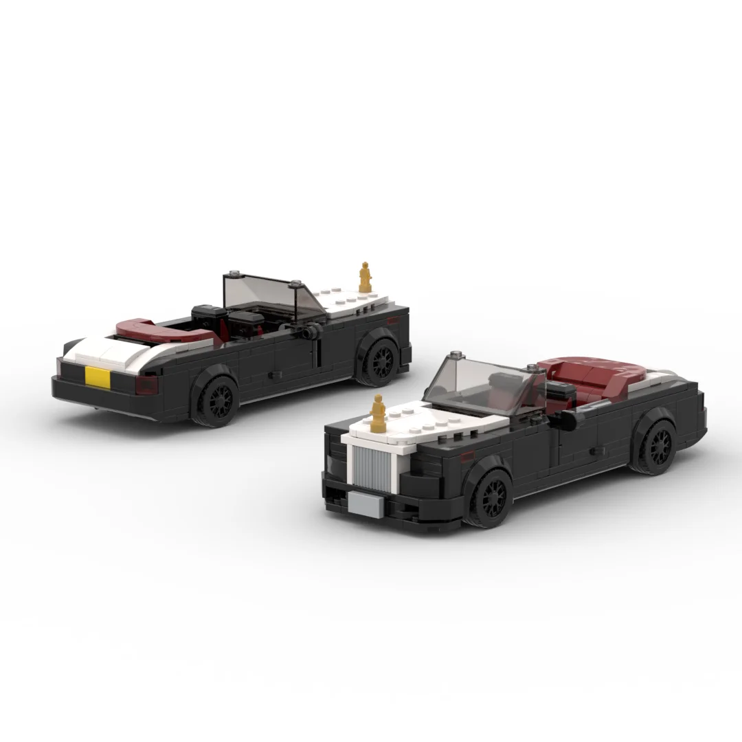MOC 407pcs Rolls-Royced Dawn Bricks Building Blocks Model Speed Series DIY garage model Assembly Kid Toys Gift