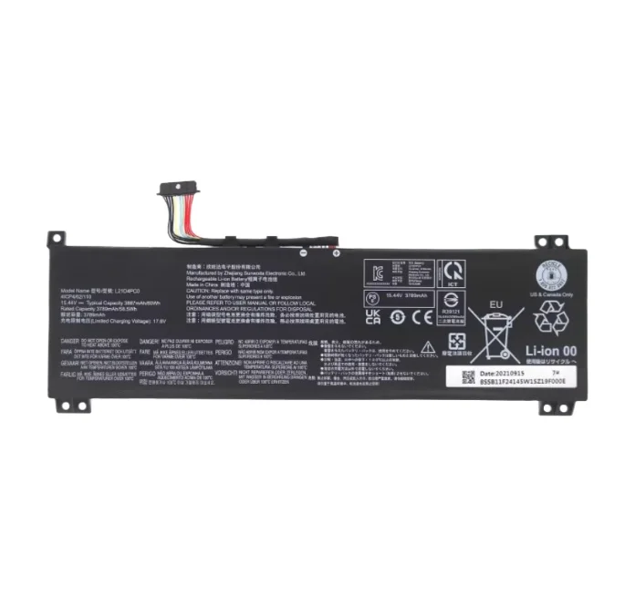 L21M4PC0 for Lenovo Savior R7000 ARP8 APH9/AHP9 2023/2024 Laptop Battery 3750mAh