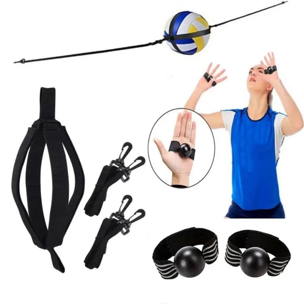 Elastic Volleyball Spike Trainer Flexible Wear-resistant Volleyball Auxiliary Training Lightweight Portable