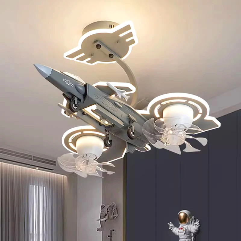 Modern led lamp with Ceiling fan without blades kids bedroom Ceiling fan with remote control Ceiling fans with light fixture