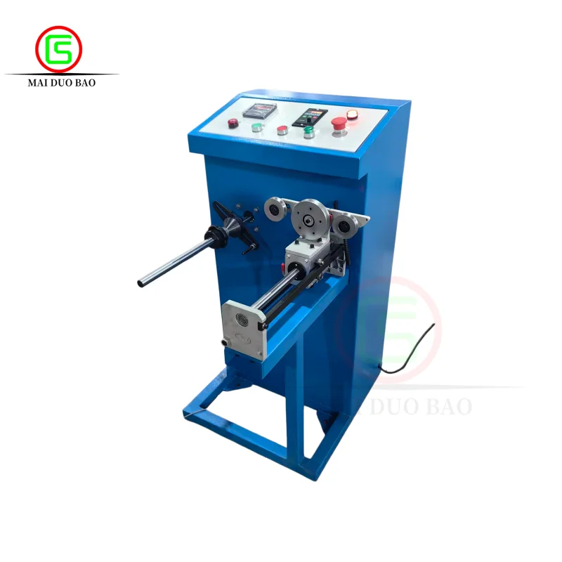 GS Best Selling Compact Metal Wire Take Pay Machine 300-400mm Reel Diameter Automatic Winding Tool for Fiber Optic Cable