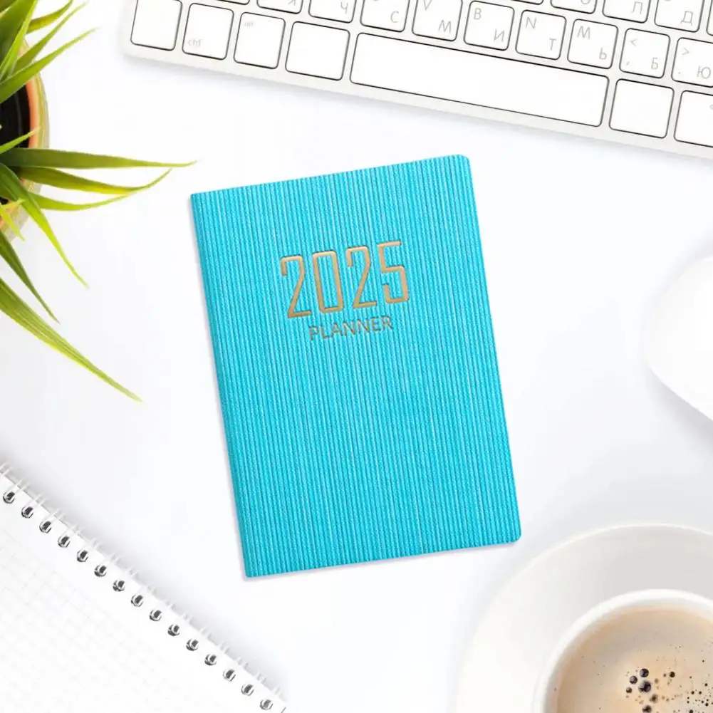 Thick Paper Notebook Soft-touch Cover Notebook 2025 Planner with Thick Paper Faux Leather Cover Smooth Writing Notebook for No