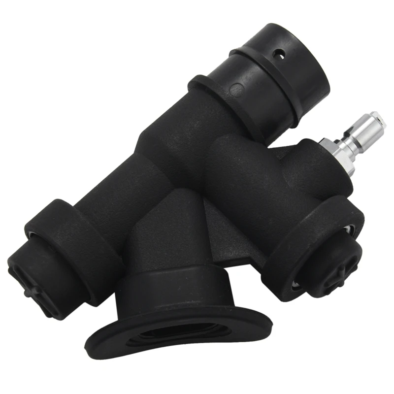 Scuba Diving Universal Bcd Power Inflator With 45 Degree Angled Mouthpiece For Standard 1 Inch Hose K-Shaped Valve Relief Valve