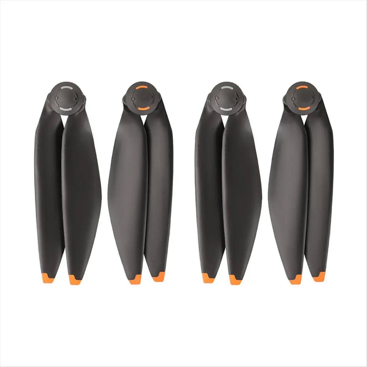 T35C 4Pcs 1158F Propeller for 4 Pro Drone Quick Release Props Paddle Blade Low-Noise Propellers Orange