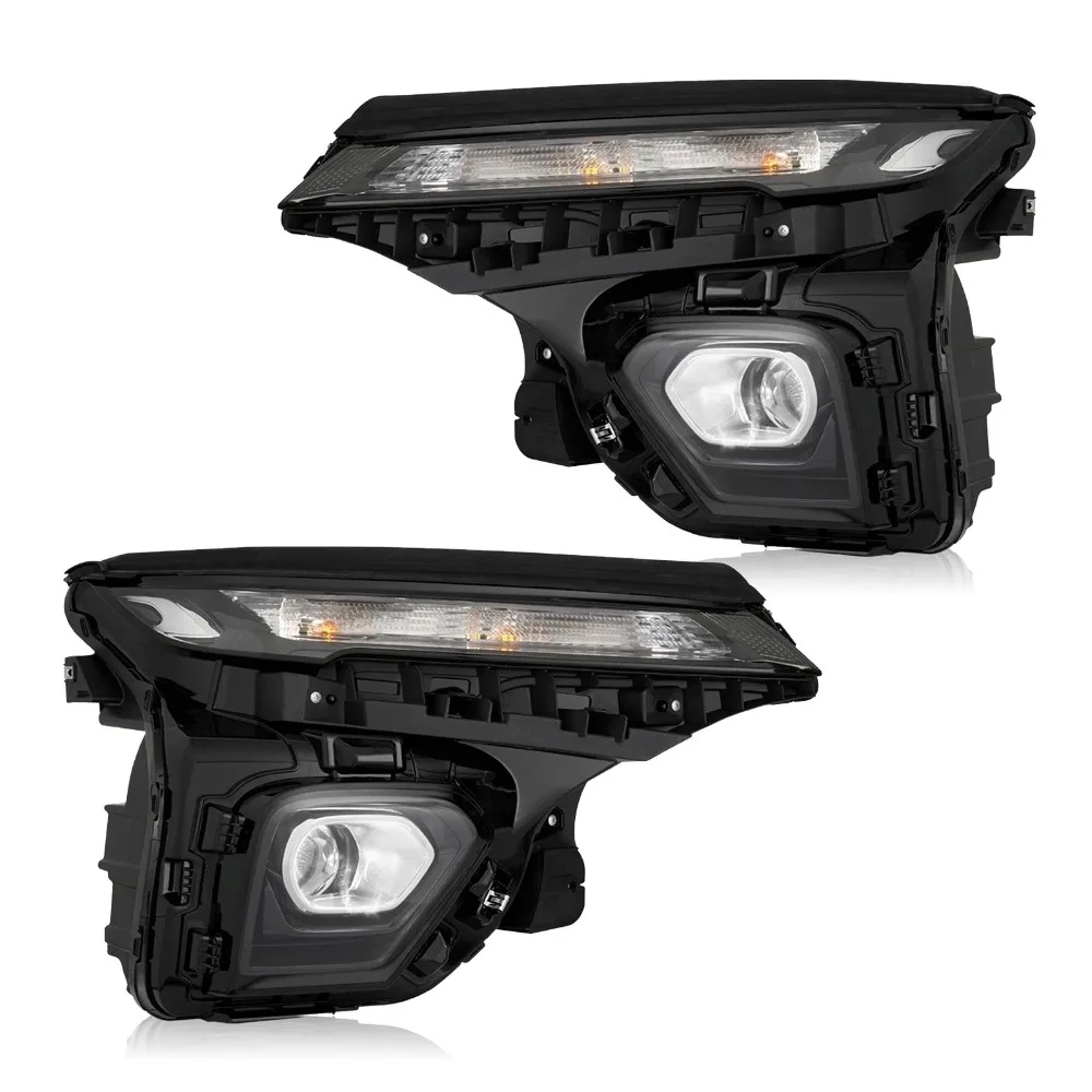 For 2024-2025 Chevy Trailblazer LS LED Headlights w/Halogen Signal W/Bulbs Pair