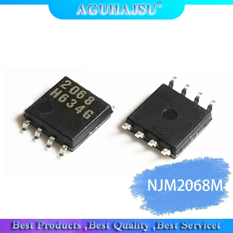 10pcs/lot NJM2068M NJM2068D JRC2068D 2068D SOP8 molewei Amplifier new original