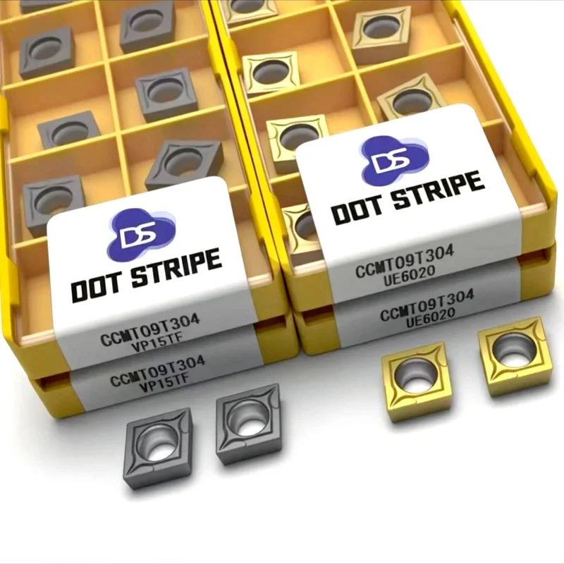 

Твердосплавная пластина CCMT09T304 VP15 U6020, токарный инструмент по металлу, токарные инструменты CCMT 09T304, торцевая фреза, токарный инструмент