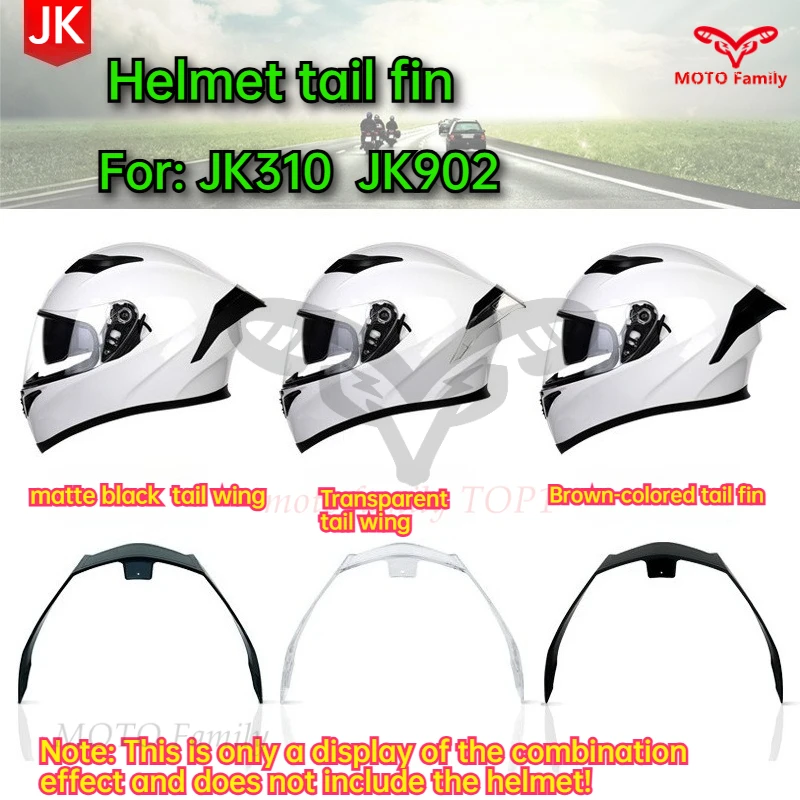 For Jiekai helmet used for JK316 JK902 universal decorations helmet tail helmet horn decoration to attract attention