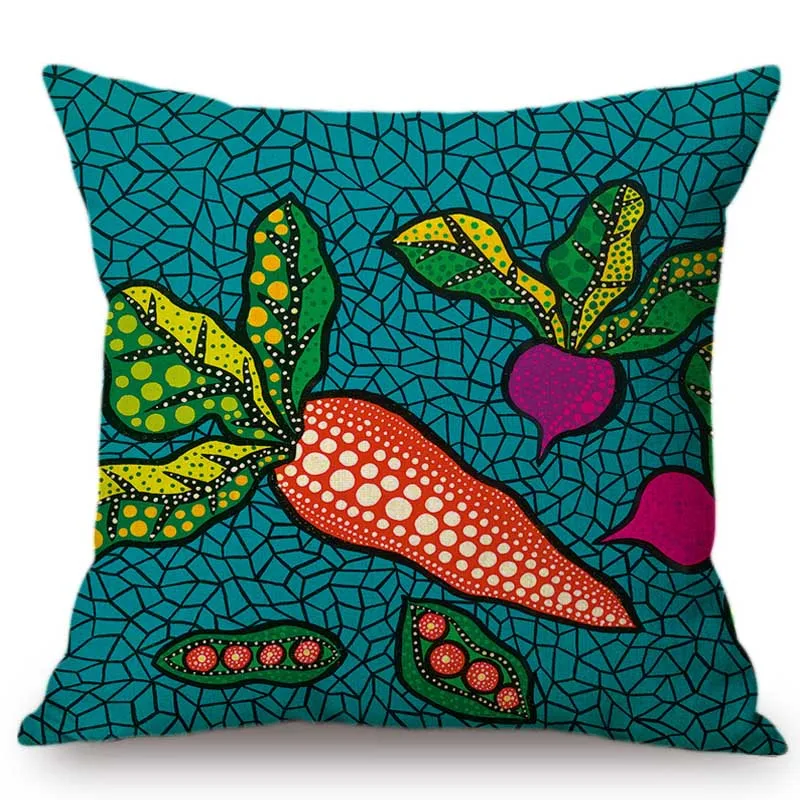 Modern Dots Art Yayoi Kusama Dot Pumpkin Abstract Vision Cracked Pattern Home Decor Sofa Throw Pillow Case Linen Cushion Cover