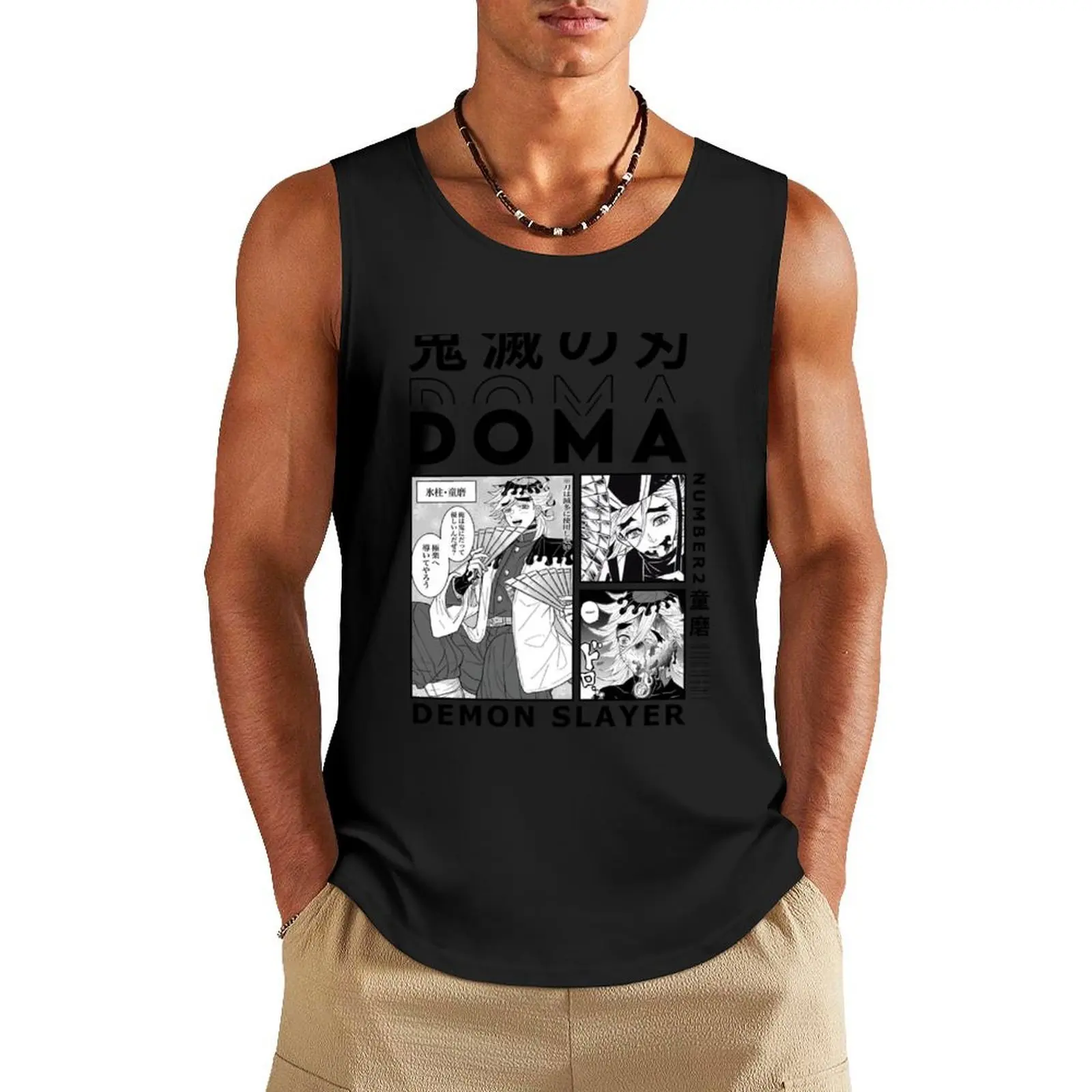 

doma kny 2 Tank Top best selling products vest for men summer 2025