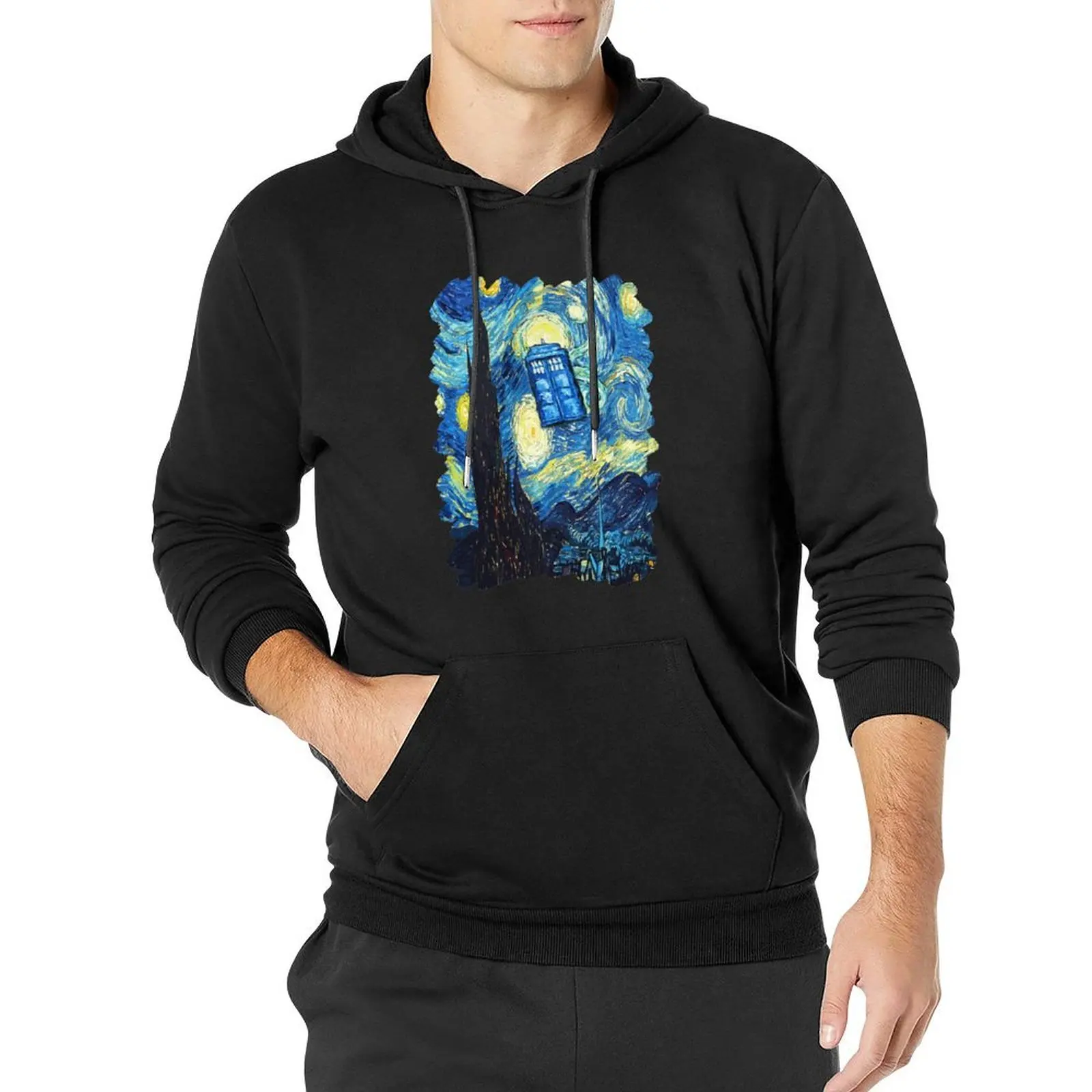 

Starry Night Pullover Hoodie men clothes blouse mens hoodie