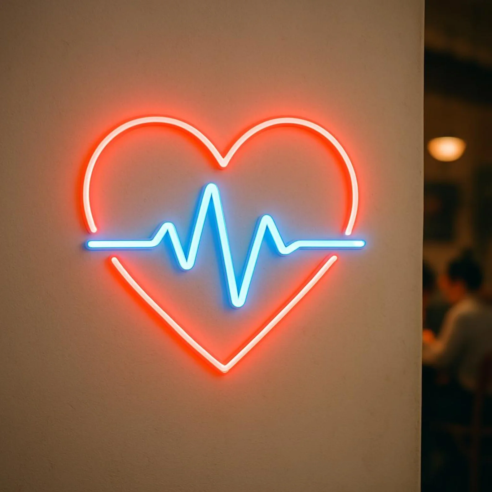 심장 모양의 카디올린 네온사인, 일반 병원 조명, 의학 LED 사인, 의사에게 선물하기 좋은 아이디어