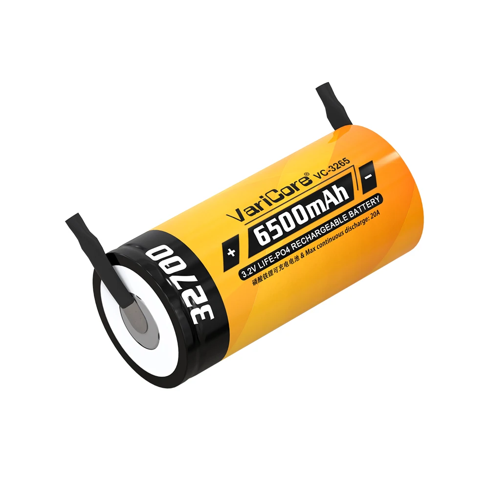 VariCore 3,2 V 32700 6500 mAh LiFePO4-Akku 35 A Dauerentladung Maximal 55 A Hochleistungsakku + Nickelbleche