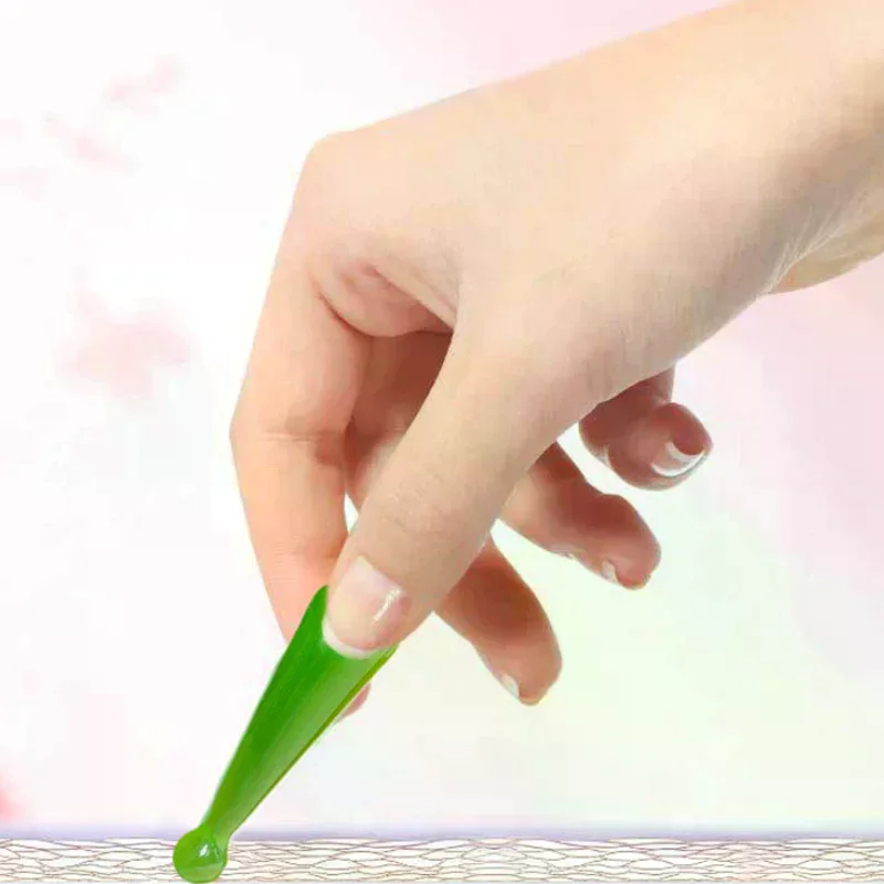 Facial Acupressure Stick Eye And Face Massage Tool Resin Double-Headed Point Pen For Skin Care And Beauty Manual Massage Tool