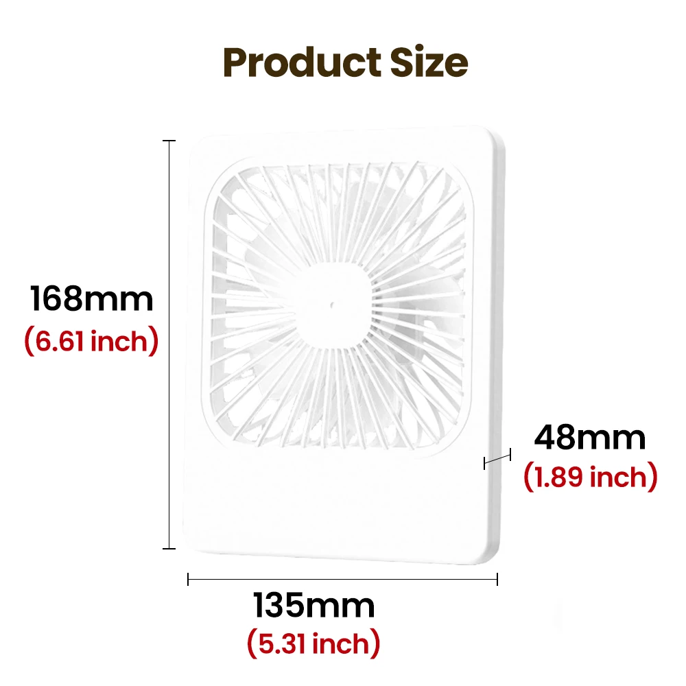 Portable Desk Fan Mini Foldable Table Fan USB Desk Fan Rechargeable Fan Student Desktop Fan For Office Home