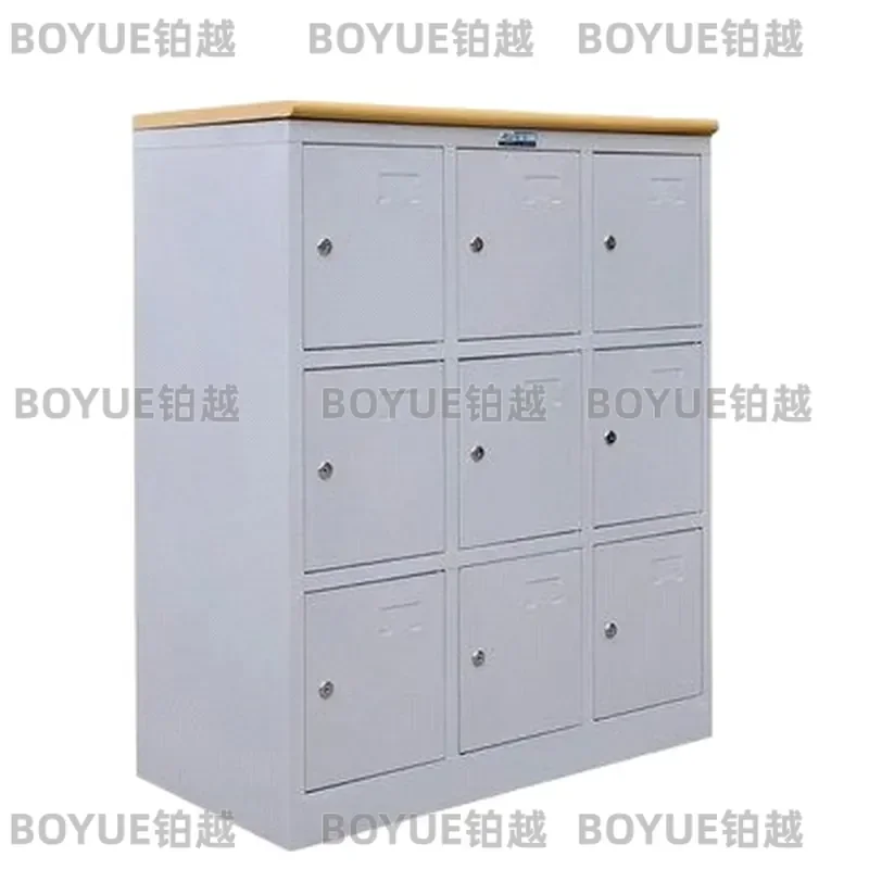 Thickened Steel Filing Cabinet with Lockers Low Storage Unit for Office Home Document Organization Secure Metal Drawer