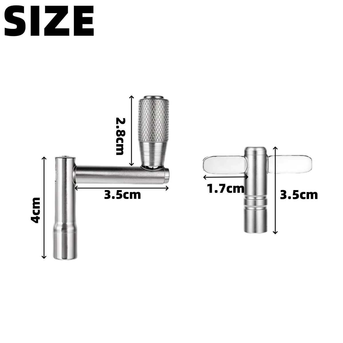 3-Pack T/Z-Shaped Quick-Tune Wrench Universal Drum Key Set, High Torque Metal Tuner with Speed Key for Acoustic/Electronic Drums
