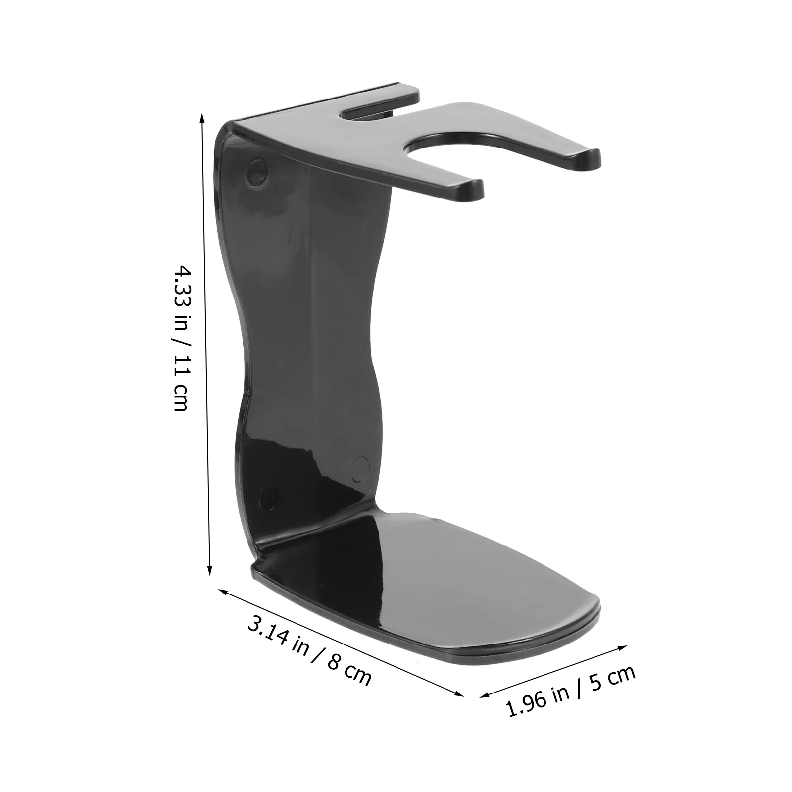 Safety Razor Stand Razor And Brush Holder Shaving Brush Display Stand Shaving Accessory Men Black Holder Shaving Tool Stand