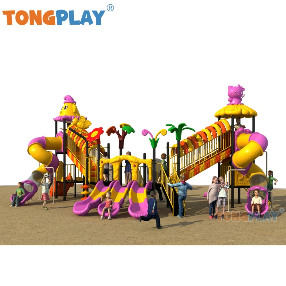 Medium-sized forest series best-selling outdoor slide baby high-quality factory equipment children's outdoor playground