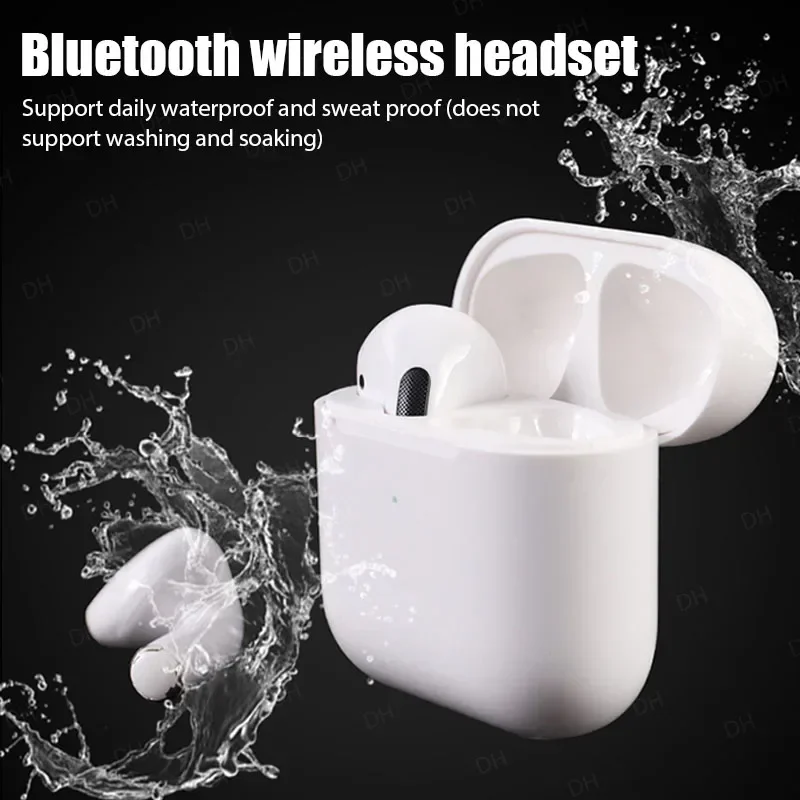 TWS Pro4 Bluetooth Earphones Wireless Headphones Mini Sports Headset Earbuds Music Earpieces For iPhone Xiaomi Huawei Redmi