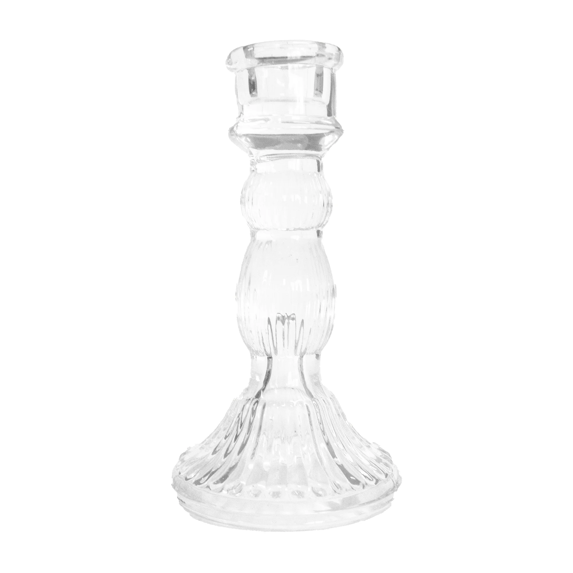 1pc Fashion Crystal Candlestick 0.81in Caliber Nordic Style Excellent Transparency Used for Home Decoration or Festival Parties