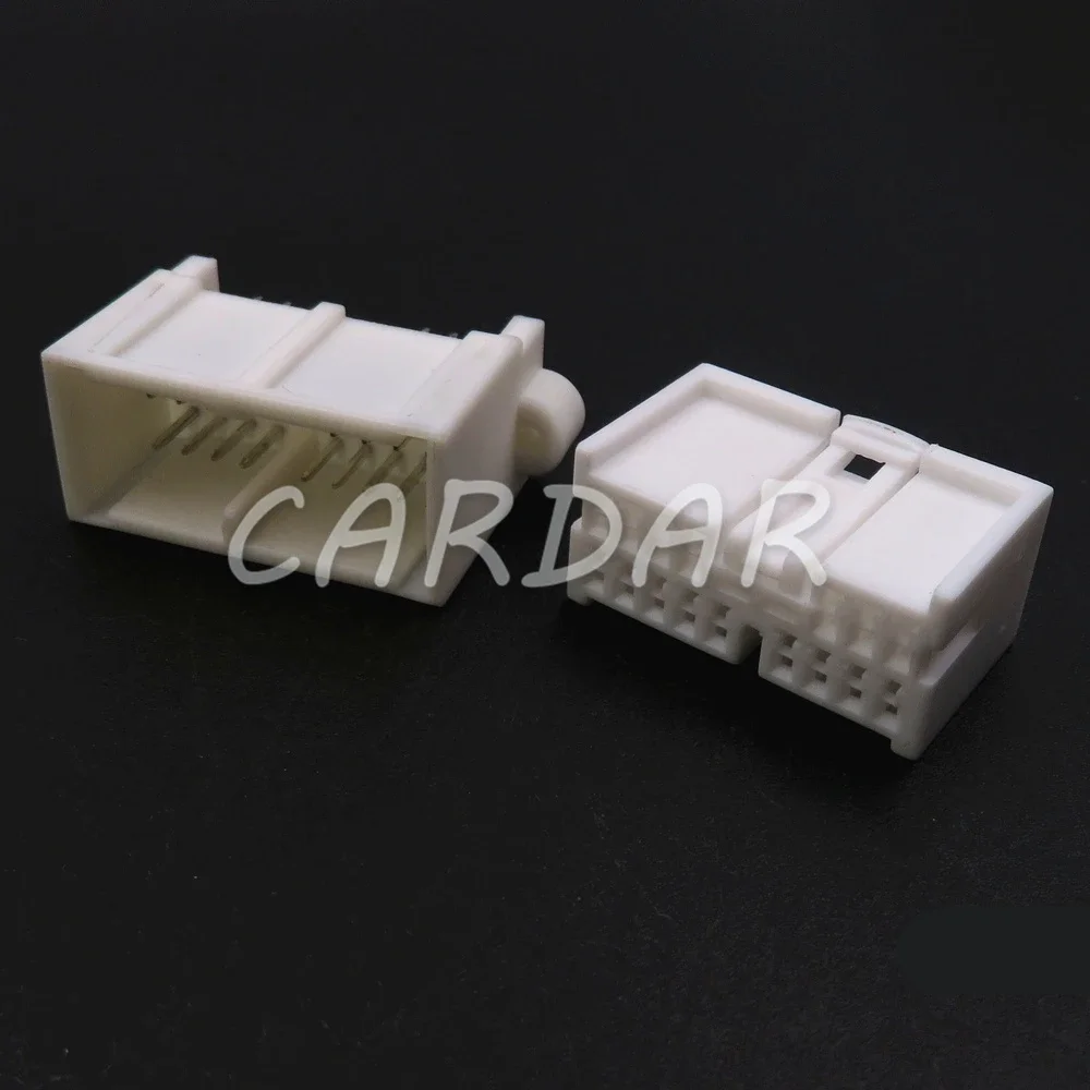 

1 Set 16 Pin Miniature Male Female PCB Connector Car Plastic Housing Unsealed Adapter Auto Low Power Socket AC Assembly