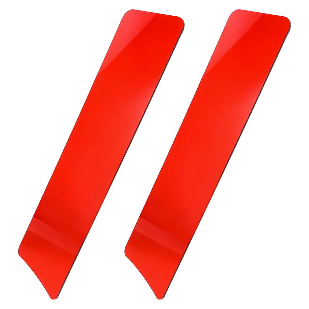 2Pcs Professional Salon Hair Dye Board Semitransparent Coloring Tool for Stylists Highlighting Balayage Ombre Techniques