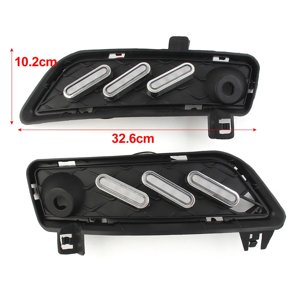 LED DRL Dynamic Daytime Running Light Turn Signal Lamp 3Colors Indicator For BMW X3 F25 2009 2010 2011 2012 2013