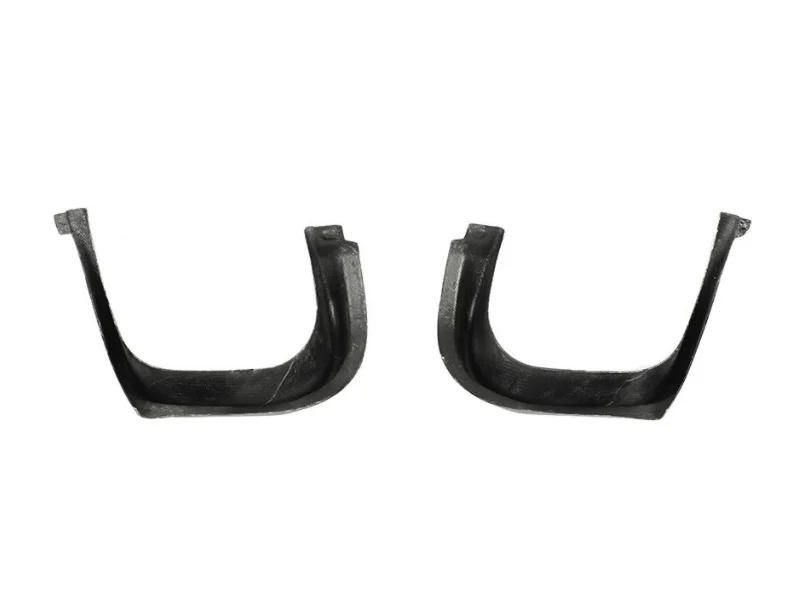 المصد الخلفي للسيارة العادم الزخارف يغطي لتويوتا GT86 2017 - 2020 لسوبارو BRZ 2013 - 2020 ألياف الكربون