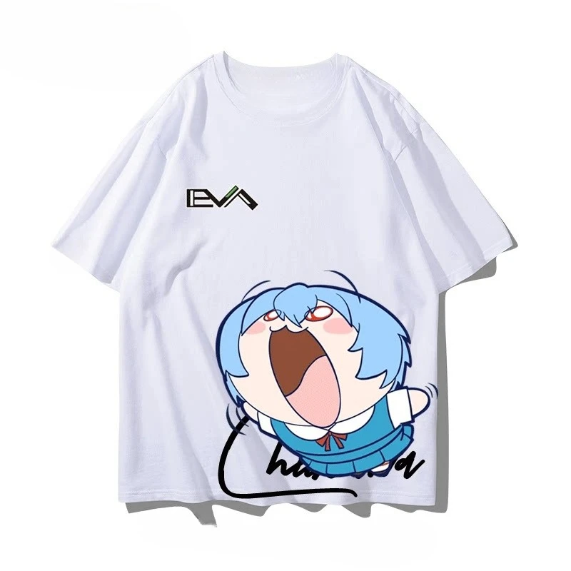 Chiikawa Usagi  Anime Graphic T‑Shirt, Unisex Cute Japanese‑Style Casual Summer Short‑Sleeve Streetwear Daily Top