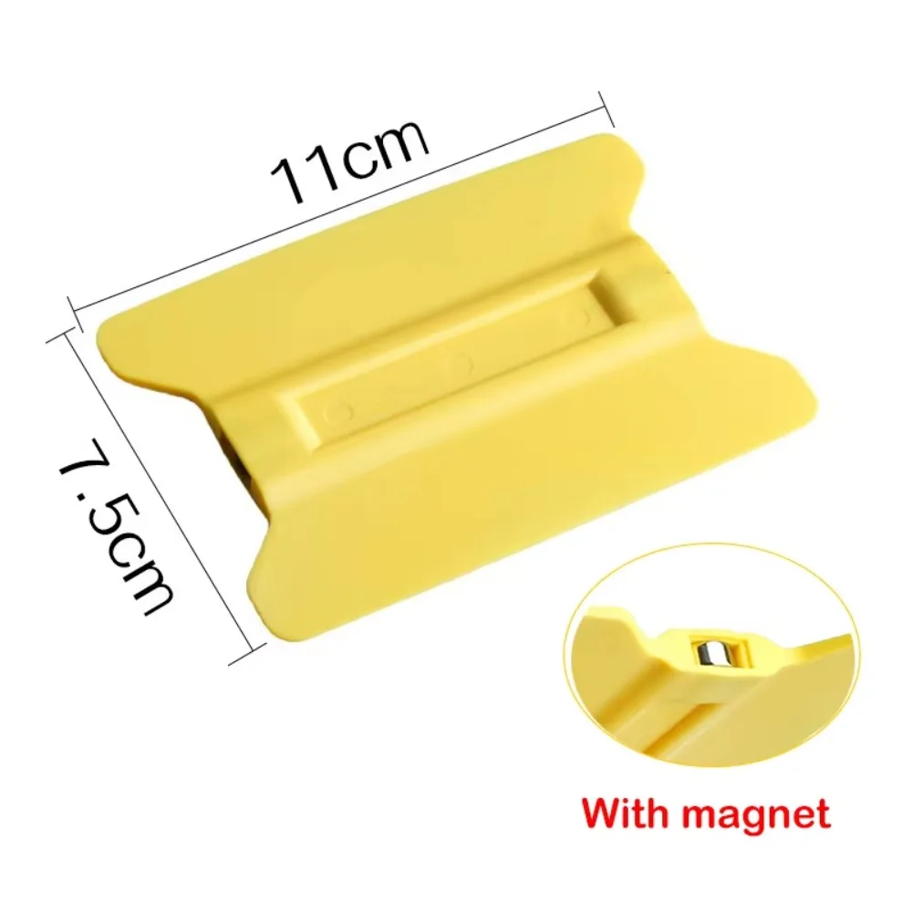 Magnetic Design Magnetic Squeegee Wing Card Style Card Scraper Type PPF Film Scraper Sticker Application No Scratch