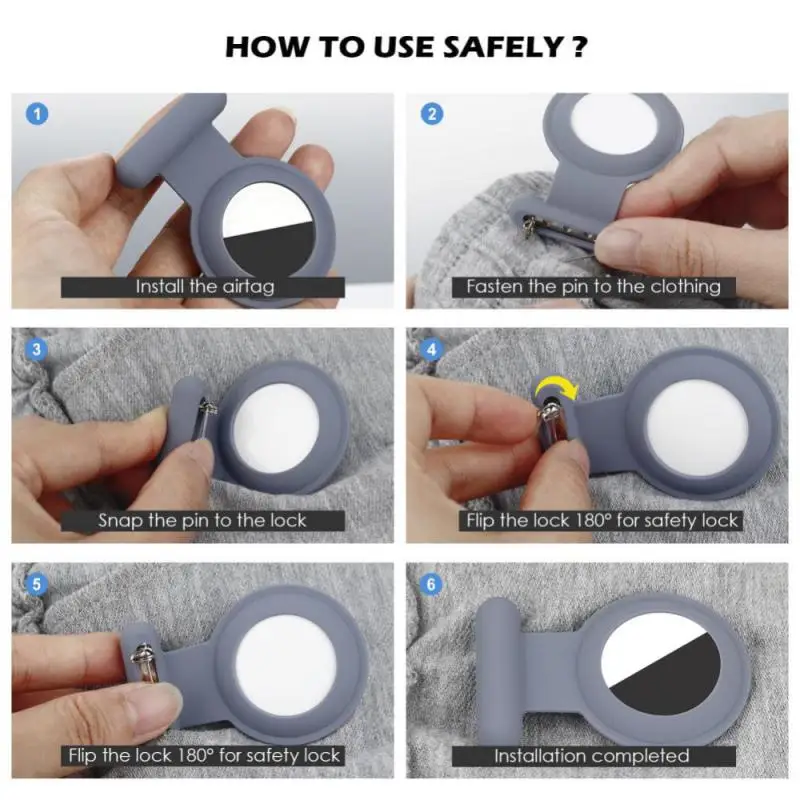 追跡用シリコン保護カバー,ペアラベル,安全ピンケース,高齢者用スリーブ,子供,ペット服