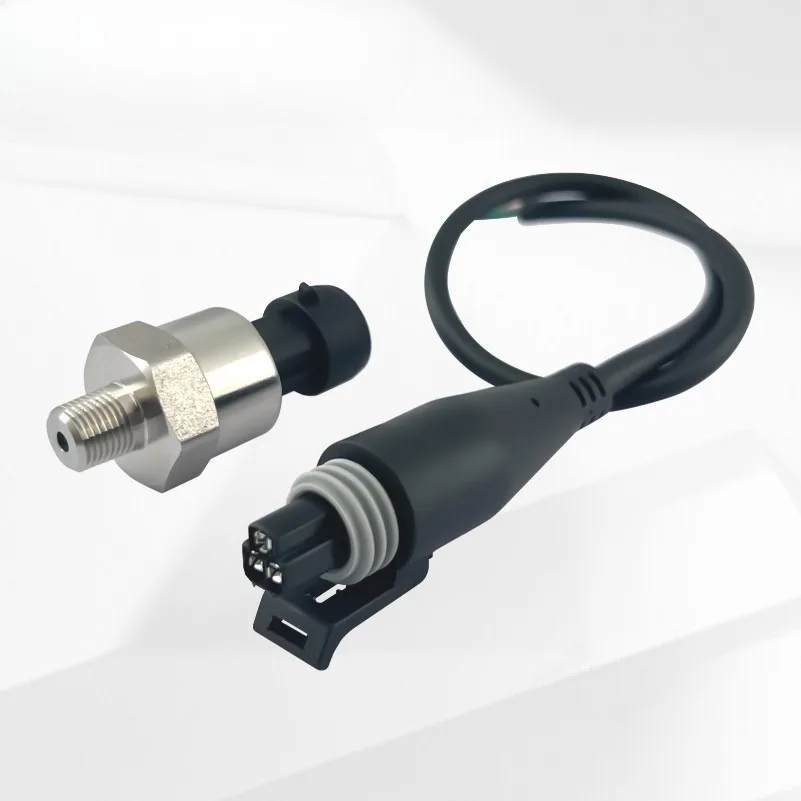Mini Industrial Pressure Sensor Transmitter NPT1/8 for Water Gas Oil Hydraulic Automation System
