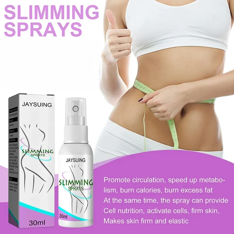 Fast Fat Burning Slimming Spray Weight Loss Essential Spray Firming The Body Skin Cellulite Removal Arm Buttocks Abdomen 30ml