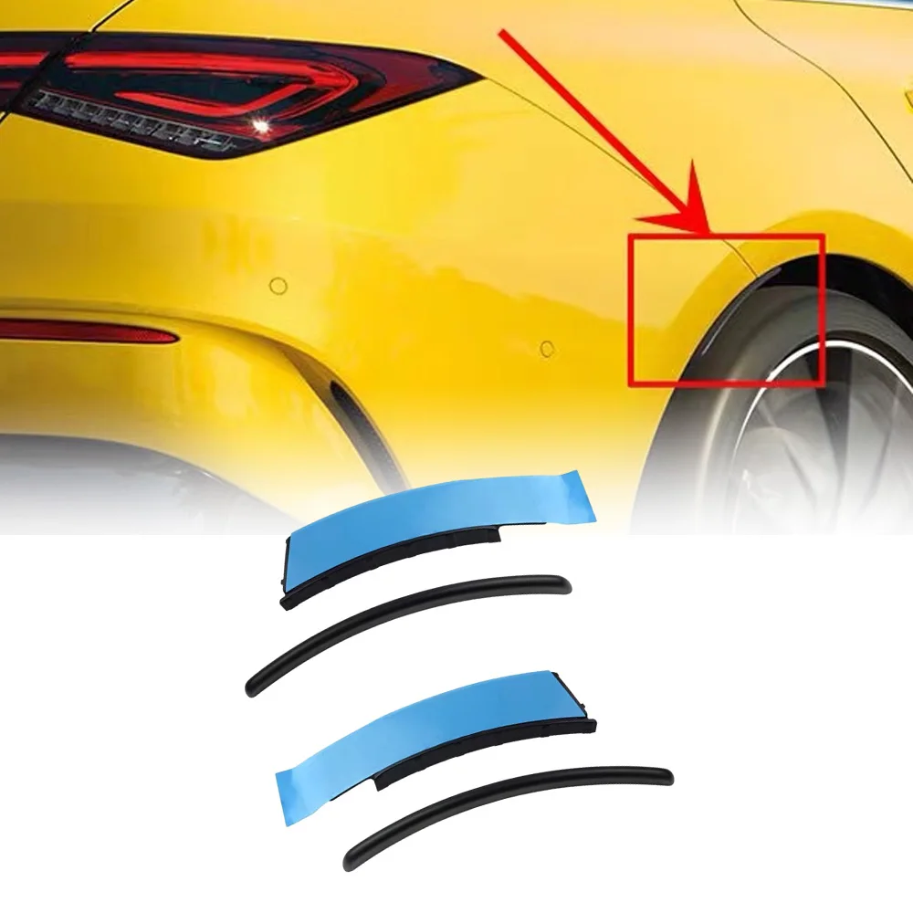 

Rear Bumper Fender Mud Flares Wheel Eyebrow Lips For Mercedes Benz C/X118 CLA35 CLA45 CLA180 CLA200 CLA250 AMG Line 2020-2023